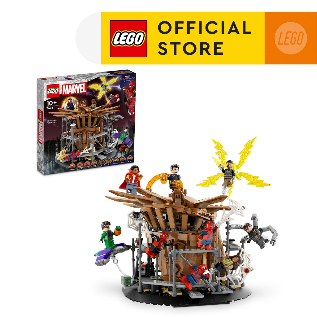 LEGO Super Heroes Marvel 76261 Spider-Man Final Battle Building Set Toys (900 Pieces)