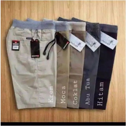Men's Surfing Shorts Distro Premium Chinos Shorts Adult Men Rip Elastic Waist