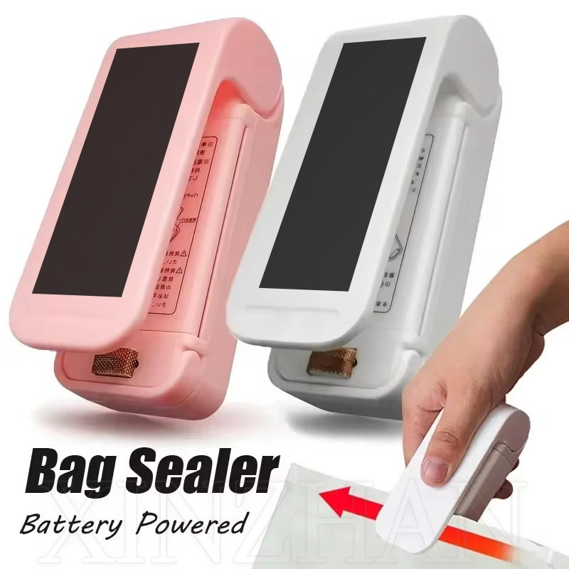 Mini Portable Sealing Machine / Household Electric Heat Sealing Machine / Bag Sealing Machine For Vacuum Bags, Snack Bags And Dried Fruit Bags
