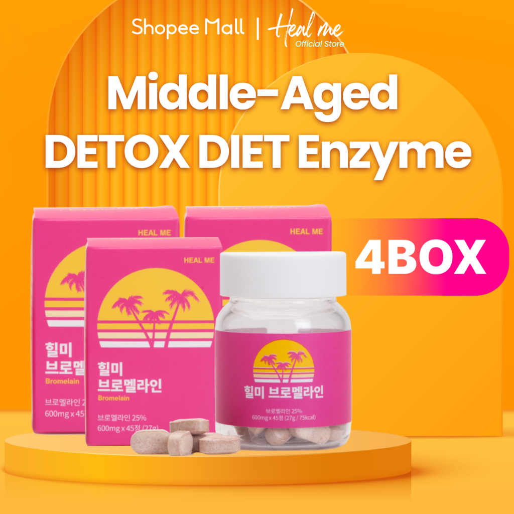 Heal Me Bromelain Digestive Enzymes 180 Dietary Pills